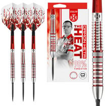 Fléchettes Damon Heta 90 series 2 Quick Point pointe acier 23g - Harrows