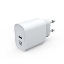 Xtrememac Chargeur Secteur USB-C Power Delivery 20W pour iPhone iPad Charge Rapide Blanc