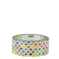 Masking Tape -motif cercles multicolores - sparkling circle - 5 m x 15mm
