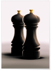 Affiche 'Salière' | A3 : 29,7x42cm