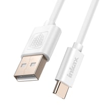Inkax Câble USB vers USB C Recharge et Synchronisation 1m Blanc