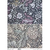 1 feuille de papier de riz 29,7 x 42 cm Itd Collection FLEUR 716L