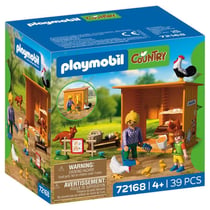 PLAYMOBIL® - Récolte d'œufs au poulailler avec renard - 72168 - PLAYMOBIL® Country