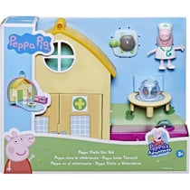 Le cabinet veterinaire peppa pig + 3 accessoires + figurine peppa le cochon - hasbro - f3757