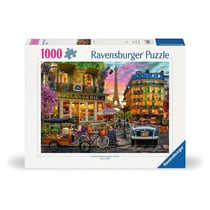 Puzzle 2D 1000 pièces - Les premières lueurs de Paris - RAVENSBURGER