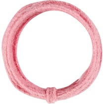 Fil de jute, ép. 2-4 mm, rose, 3 m/ 1 Pq.