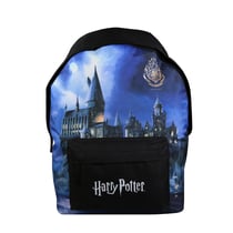 Sac à dos 1 compartiment Harry Potter Noir Château - BAGTROTTER