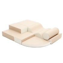 Ensemble blocs roulade beige - blanc - IGLU