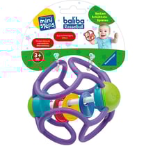 Boule hochet Baliba violet