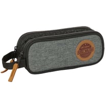 Trousse rectangulaire BlackFit8 Old School 21 CM - 2 compartiments
