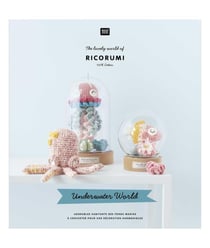 Livre Ricorumi Underwater World : Créez un Monde Marin Époustouflant ! - Rico Design Bleu