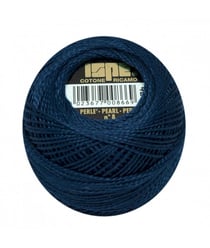 Coton perlé ISPE N°8 - 10GR - Distrifil 429 -bleu indigo
