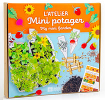 Coffret Mini Potager - Radis et Capucine