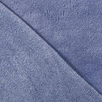 Tissu Micro Éponge Bambou Bleu denim