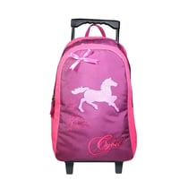 Sac à dos à roulettes Cybel Cheval Violet - BAGTROTTER
