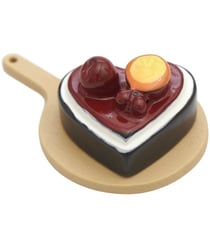 Gâteau en forme de coeur miniature pour le monde des Lutin - Rico Design Bois