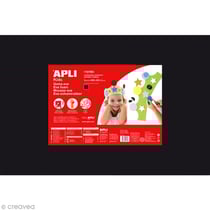 Mousse EVA thermoformable 40x60 cm Noir