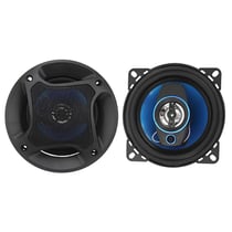 Avizar Haut-parleur Automobile 5 pouces 13x13cm 400W Aimant en Ferrite Sensibilité 88dB Noir / Bleu
