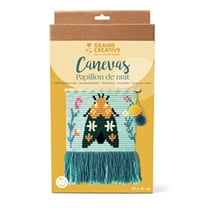 Kit Canevas Papillon de Nuit