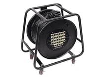 OMNITRONIC Boitier de scène multiconducteur 24/4 enrouleur de câble 30m