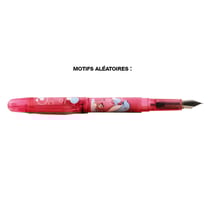 Stylo plume - Encre bleue effaçable - Animaux rigolos - PlumInk