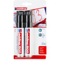 Marqueurs permanent 4-12 mm - EDDING - Noir - Rechargeable