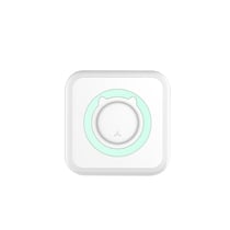 Mini Imprimante Bluetooth Sans Encre Pour Étiquettes Photos Portable Verte YONIS