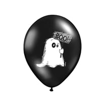 6 Ballons Fantôme et Maison hantée