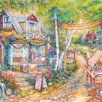 Puzzle 1000 pièces - Cobblestone Inn - Grafika