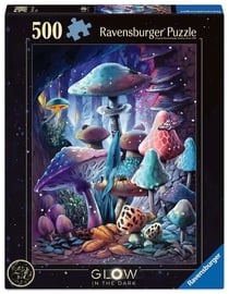 Puzzle 500 pièces - Champignons Glow in the Dark - Ravensburger