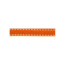 Bobine 25m galon polyester Tiret orange 10mm