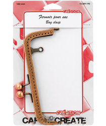 Fermoir de sac 180 mm – Care & Create Cuivré