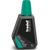 trodat Encre pour tampon encreur 7011 , 28 ml, vert