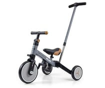 Vélo 4-en-1 Optimus Plus Gris - Milly Mally