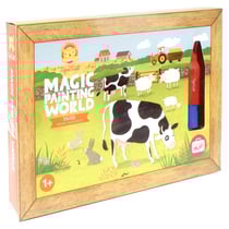 Peinture magique réutilisable, À la Ferme