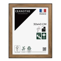 Cadre photo Loft noir 30x40 cm