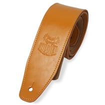 SOLDIER® Sangle Cuir Lisse Marron Clair Brillant