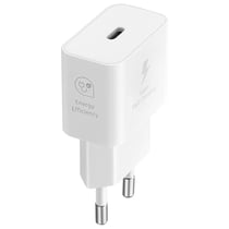 Chargeur secteur GaN USB-C 25W, Produit officiel Samsung, Blanc