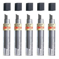 Mine de rechange Pentel Hi-Polymer Super - 0,5 mm - Gradation 2H - Lot de 5 étuis de 12 mines