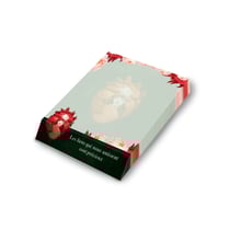 Bloc notes biseauté 180 pages - Hirondelles & Cie - Les Muses (Rosaline)