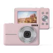 Appareil Photo Numérique Enfant 16X Zoom HD Compact Et Performant Noir Rose YONIS