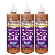 Colle multi-usages Aleene's Original Tacky Glue - Liquide - Blanche transparente - Bouteille 236ml 3pcs