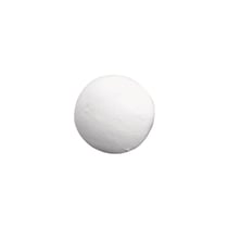 Boules en ouate, blanches, 50 mm 4 pces