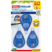 Roller de correction TESA - Lot de 10 - 4,2 mm x 10 m - Blanc