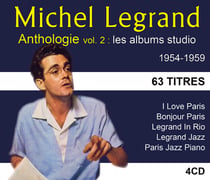Michel Legrand - Anthologie - Volume 2 : les albums studio 1954-1959 - CD