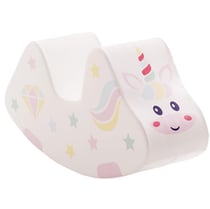 Jouet à bascule licorne blanche - IGLU - Rose