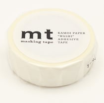 Masking Tape - Pois blancs - 7 m x 15mm