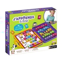 J'apprends a lire 5-7 ans 90 jetons lettres - nathan - 31074 - jeu educatif lecture, mots