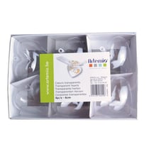 6 coeurs plexiglas à remplir