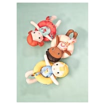 Poupée de bain Gaspard avec bouée canard flottante - Amusement garanti